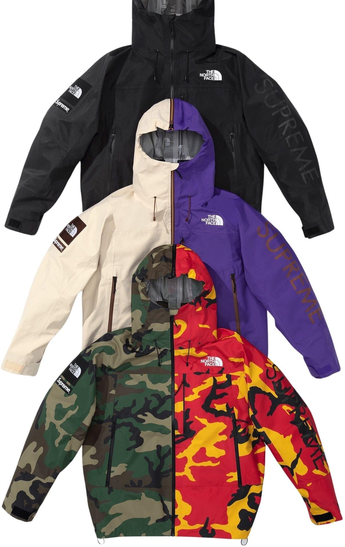 Supreme®/The North Face® Split Taped Seam Shell Jacket